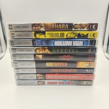 Lot of 9 UMD Video Movies for PSP pre-owned