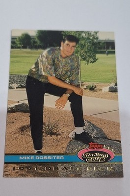 1991 Topps Stadium Club Skydome - Mike Rossiter #158 