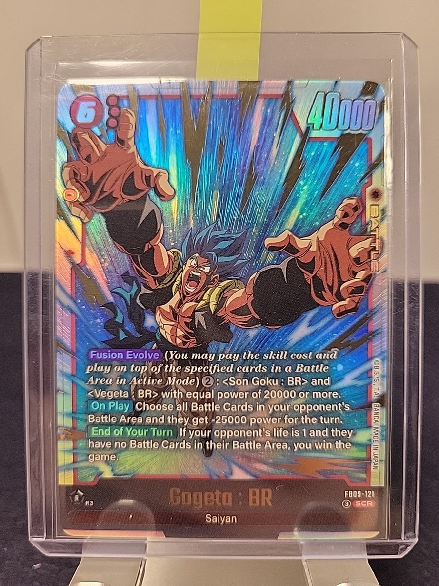 Dragon Ball Super Fusion World Dual Evolutions FB09 Gogeta BR SCR