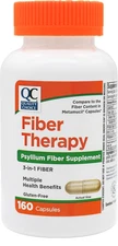Quality Choice Daily Fiber Capsules for Regularity, 160 Count