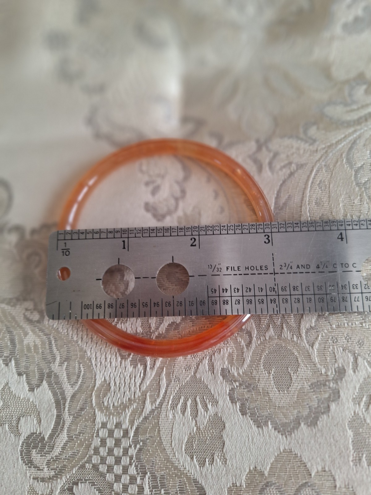 (2) Art Glass Bangle Bracelets Stackable Multi Co… - image 11