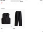 H&M 3 Piece Suit Men’s  Pinstripe  — photo 6