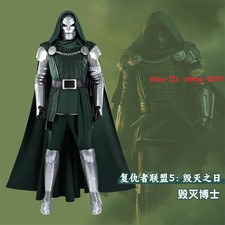 2026 Avengers 5 Doctor Doom Cosplay Costume Full Set Victor Von Doom Halloween