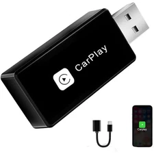Wireless CarPlay Adapter USB Dongle for Apple CarPlay Wired to Wireless