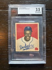 1949 Bowman Jackie Robinson RC #50 BVG 3.5