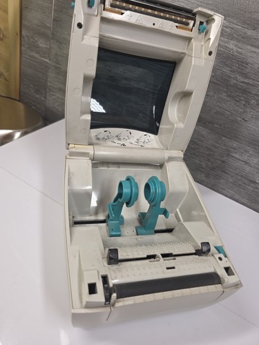 Zebra LP2844 Direct Thermal 6x4" label printer no cables untested slightly fade - Afbeelding 8 van 9
