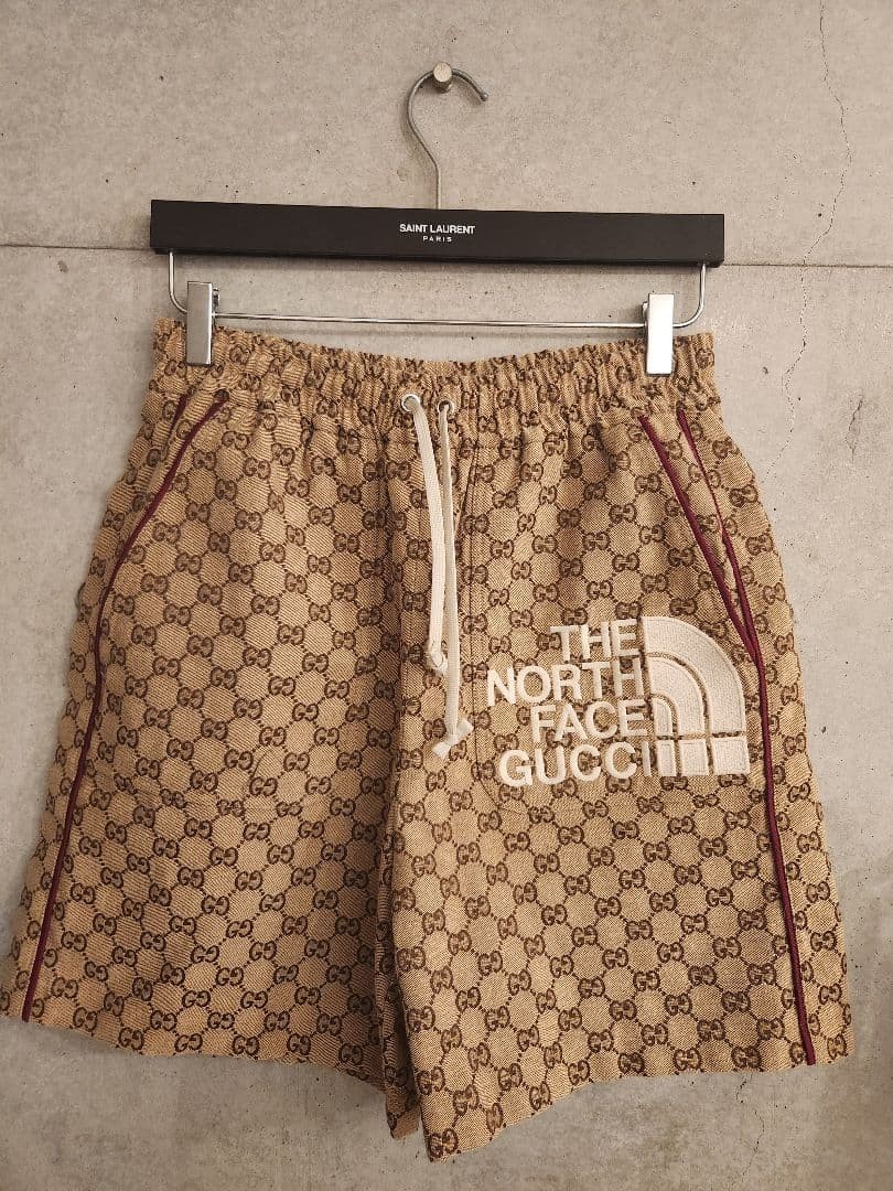 USED GUCCI X THE NORTH FACE COLLABORATION SHORTS - EXTREMELY RARE GOOD