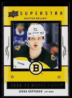 2023-24 Upper Deck #HR46 Joona Koppanen Honor Roll