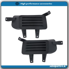 Black Plastic Fog Light Cover For Chevy Suburban/Tahoe 2015-2020 Right&Left Side
