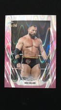 2026 Topps Chrome WWE #128 Ridge Holland Pink Refractor #/250