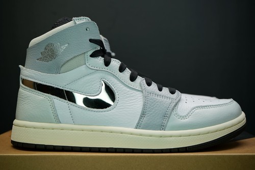 Nike Air Jordan 1 High Zoom CMFT 2 Chicago Collective Cromo Swoosh Wolf Gris - Imagen 1 de 17