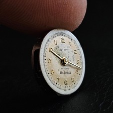 Mouvement montre mécanique WITT horlogerie Suisse a remettre en marche