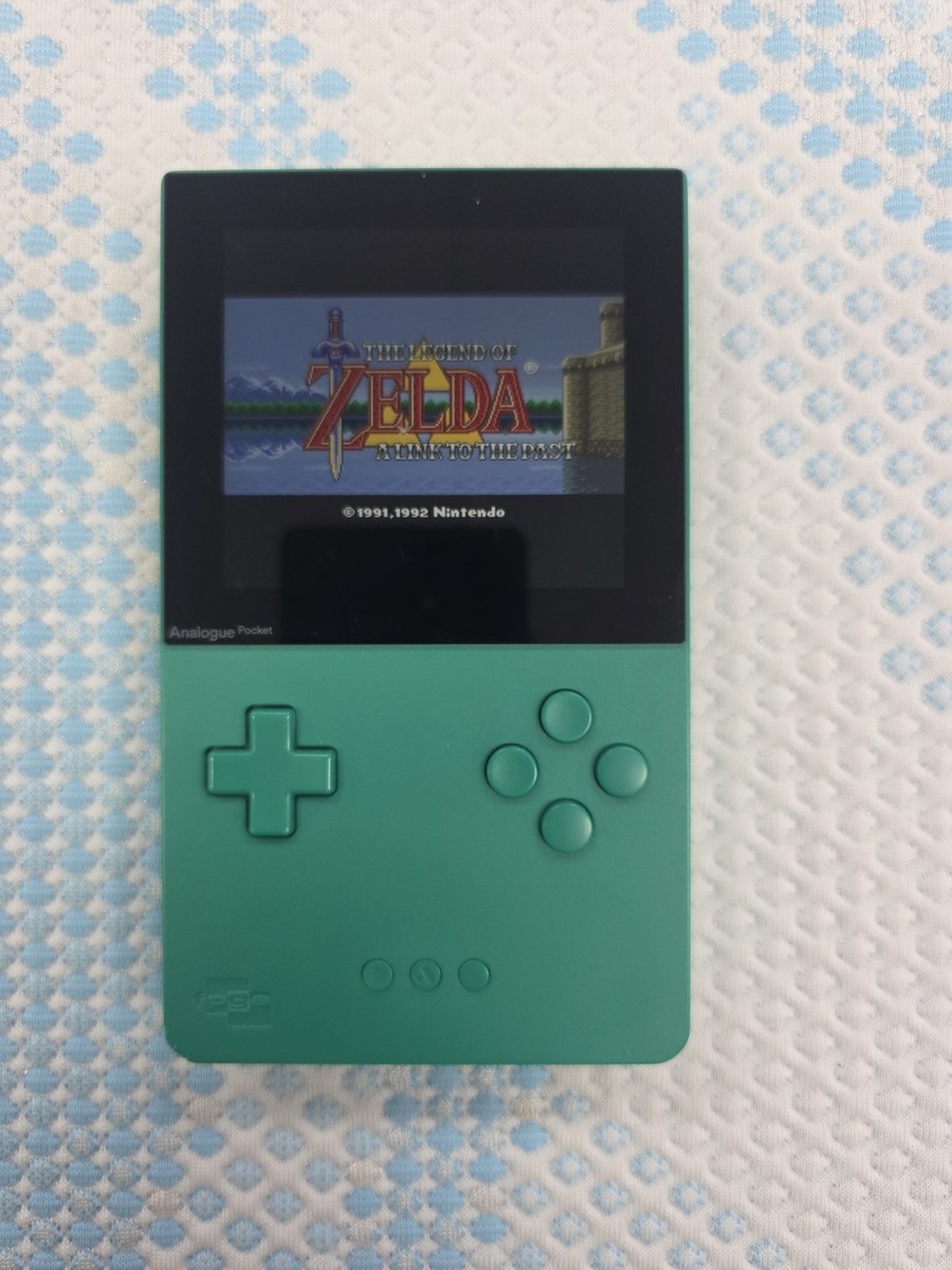 Analogue Pocket Green Handheld Console Limited Edition System (see