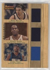 2007 Trademark Moves Triple Relics /199 Mike Miller Damon Jones Jason Terry 09br
