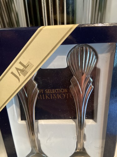 Lot Of 2 JAL Japan Airlines Souvenir Spoons - Picture 2 of 4