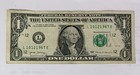 BIRTHDAY/ANNIVERSARY $1.00 CURRENCY Note 10-12-1967 — photo 1