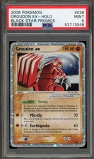 Pokemon Groudon EX Nintendo Black Star Promos 038/40 Collector's Tin PSA 9 Mint