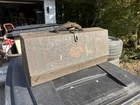 Vintage Husky Milwaukee Socket Set Wrench Tool Box Slant Side Early Antique Rare