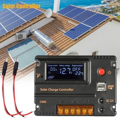 Solar Panel Charge Controller 10A/20A CMG WPC Energy-saving Single-chip
