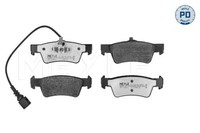 Bremsbelagsatz, Scheibenbremse MEYLE-PD: Advanced Performance A 025 243 6719/PD