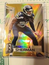 2014 Panini Spectra - Richard Sherman #5 Gold Prizm /25