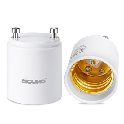 GU24 to E26 Adapter, 160  Heat Resistant, Maximum Wattage 200W, GU24 Pin Base to