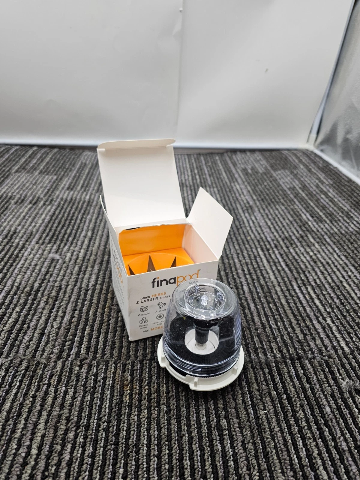 Finamill Finapod MAX Pod Grinds Spice Grinder Adjustable