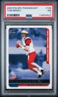 TOM BRADY RC patriots HOF  MVP  GOAT PSA 7 Near Mint 2000 PACIFIC PARAMOUNT #138