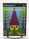 We Love Katamari (PlayStation 2, 2005) PS2 with Manual - Black Label Clean Disc