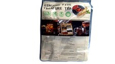 Ginseng Five Treasure Tea Herbal Ginseng Tea 25 Bags 250g Vegan Organic