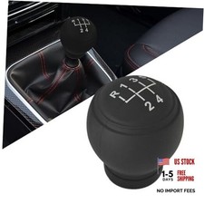 Car Gear Shift Knob Cover, Stick Shift Cover, Anti-Slip Shifter 5-Speed Left