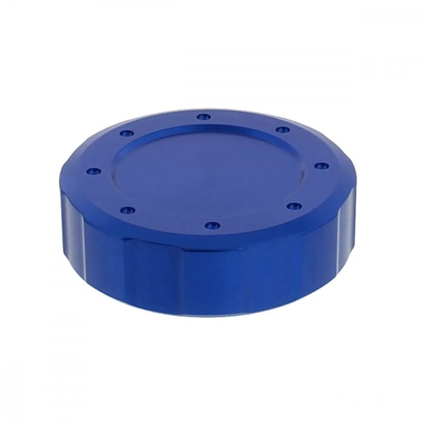Deckel BremsflüSsigkeit Hi 61Mm Alu Blau, RESR10B FüR Honda CB 1000 R 2013-2016-image