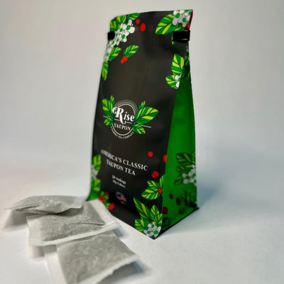 Rise Yaupon America'S Classic Yaupon Holly Tea, 20 Tea Bags, 1.06 Oz, Made with