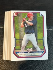 Lot (35x) SAM PETERSEN Nationals 2026 Bowman Baseball ALL paper base card #122