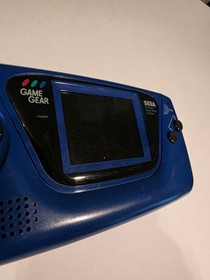 Sega Blue Game Gear Handheld System (Sega, 1990) ☆ AUTHENTIC ☆ NO POWER ☆