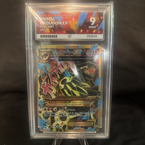 Primal Groudon-EX graded ACE 9 for sale on eBay