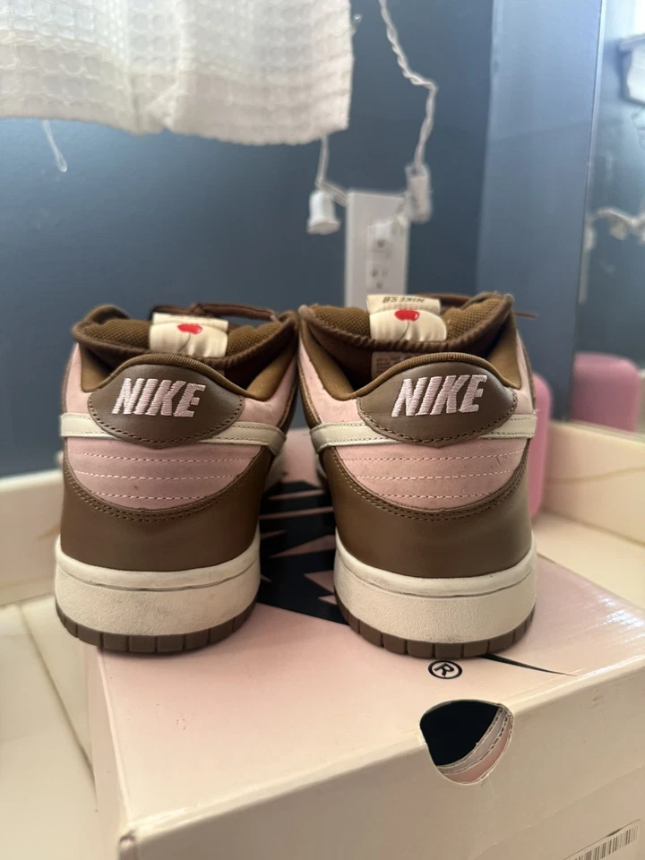 Nike Dunk Low Pro SB Stussy Cherry Talla 12 Foto 2 de 4