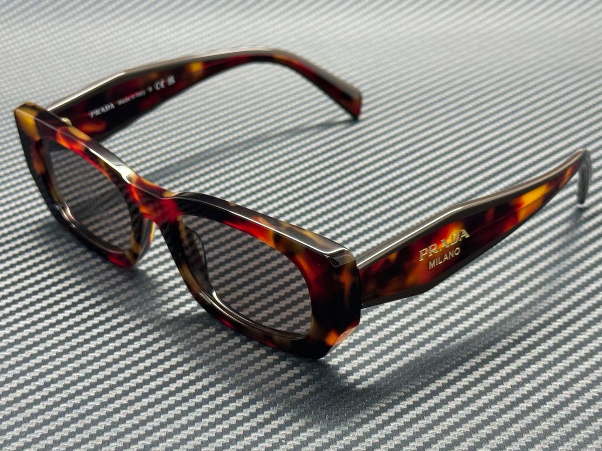 PRADA PR B05S 22A20I Poppy Tortoise Purple Brown Women's 53 mm