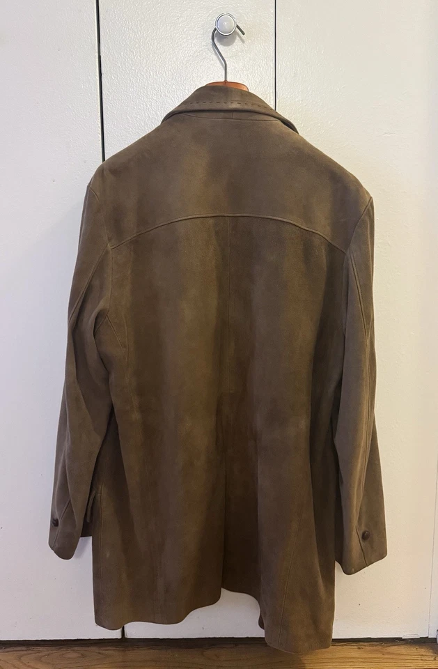 Chaqueta de cuero vintage Golden Bear Foto 2 de 3