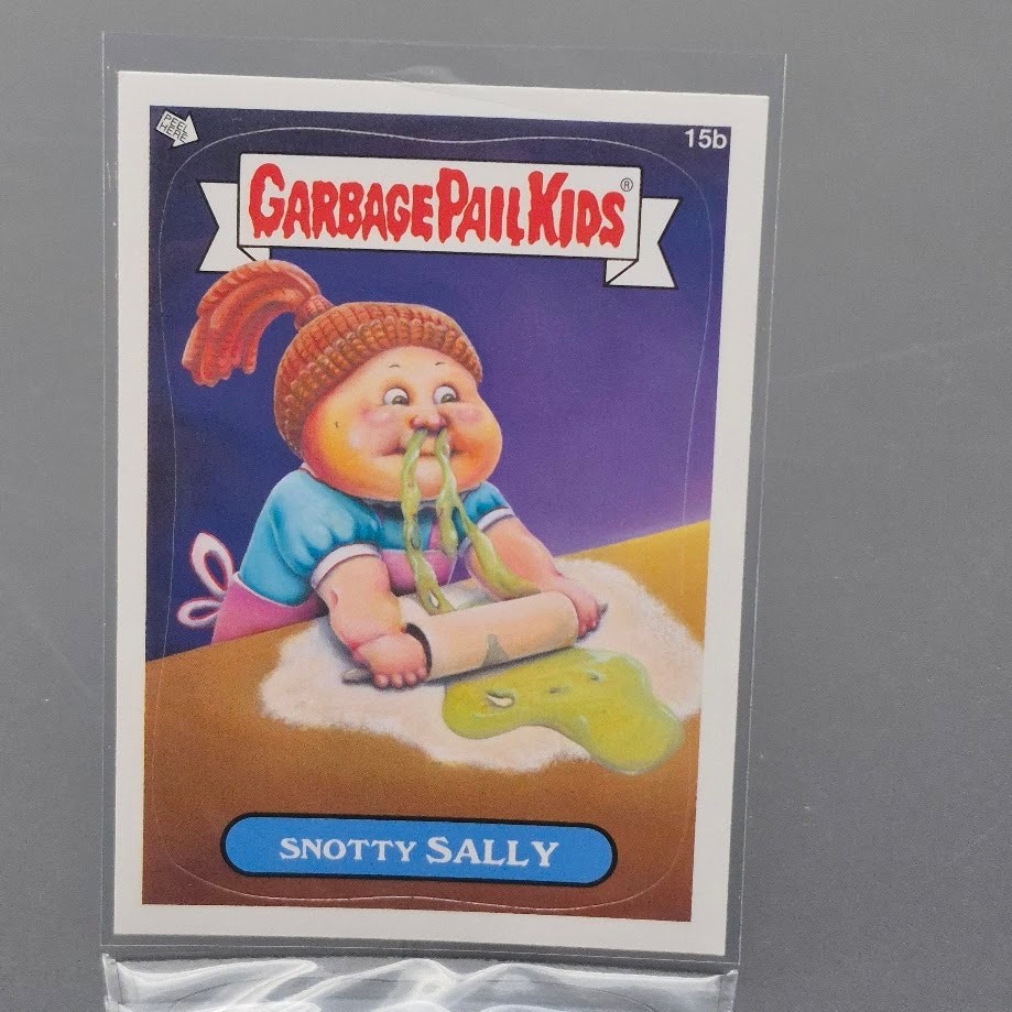 2012 Topps Garbage Pail Kids #15b Snotty Sally front