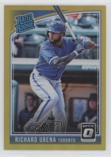 2018 Panini Chronicles Optic Rated Rookies Gold Prizm 9/10 Richard Urena 01xd