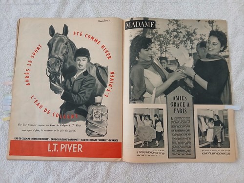 SEMAINE DU MONDE N°138 30/6/1955 ELIZABETH PHILIP LEA PERICOLI CONSTANTINE COTY - Picture 16 of 18