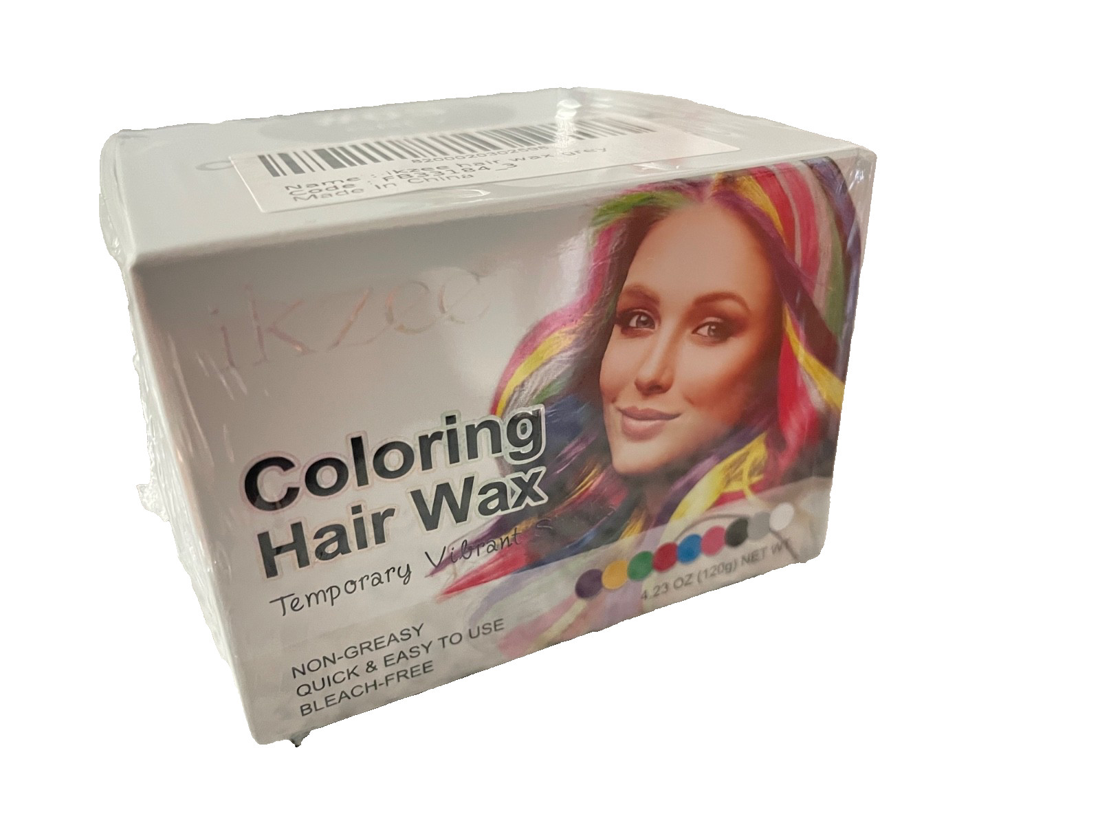 Ing Hair Wax Gray 03 Temporary Hair Dye 4.23oz Hair Color Gr