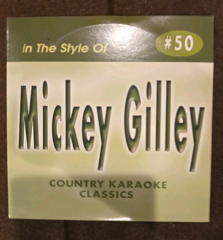 MICKEY GILLEY Karaoke CD+G YOU DONT KNOW ME Lonely Nights CITY LIGHTS Talk To Me