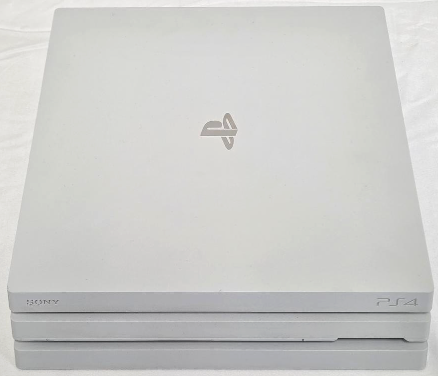 Sony PlayStation 4 Pro 1TB HHD WHITE 4K Console PS4 System Bundle