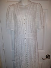 Gap Eyelit White Maxi Dress M. Holiday Sale $34.99 To $24.99