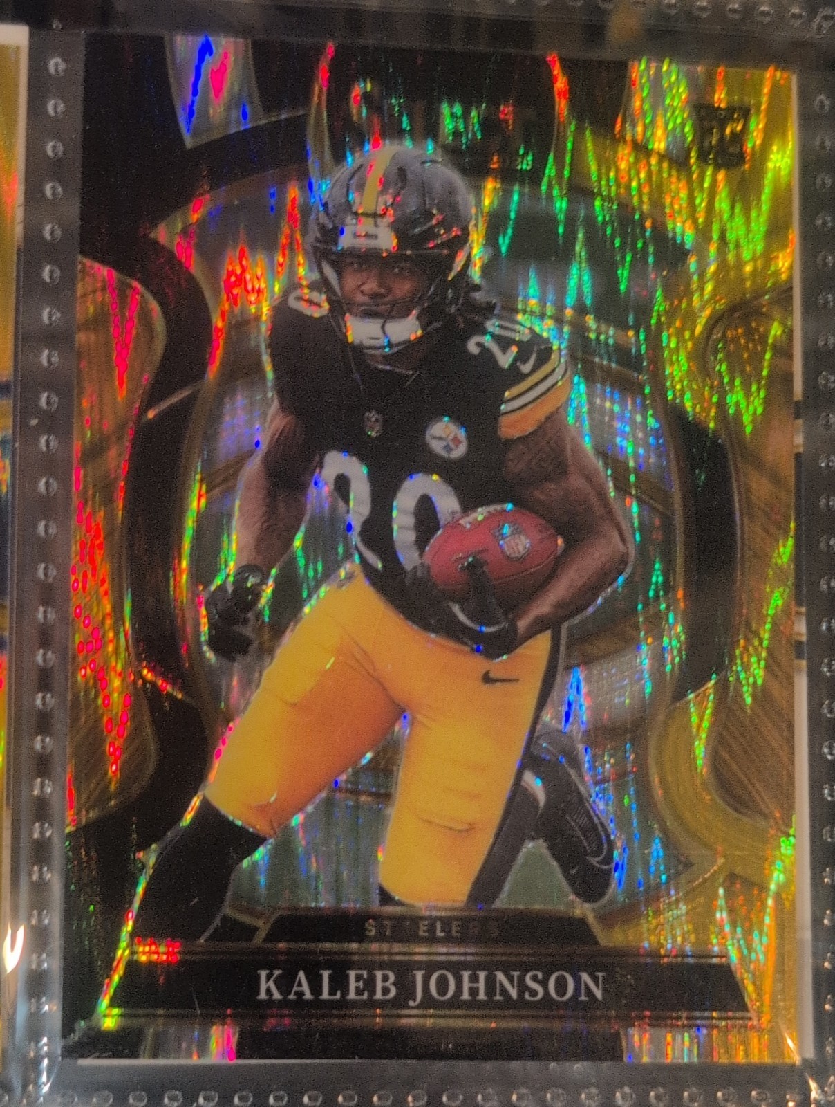 2025 Panini Select - Concourse Kaleb Johnson #52 Silver Prizm (RC)