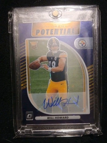 2025 Donruss Optic Will Howard Purple Stars (RAW)