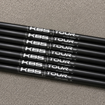 KBS TOUR C-TAPER LITE BLACK LIMITED EDITION IRON GOLF SHAFTS SET .355 TAPER TIP