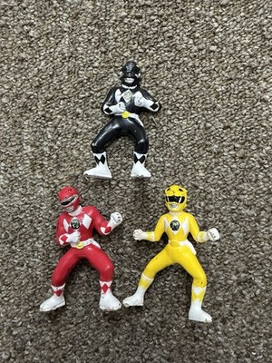 Mighty Morphin POWER RANGERS 2.75'' Figures Lot 3 Saban Bandai 1994 SKU:Q